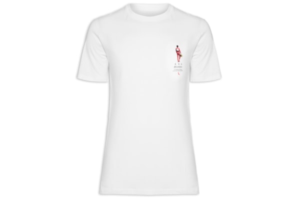 Camiseta Masculina Estampada F1 Leggend Senna - Branco