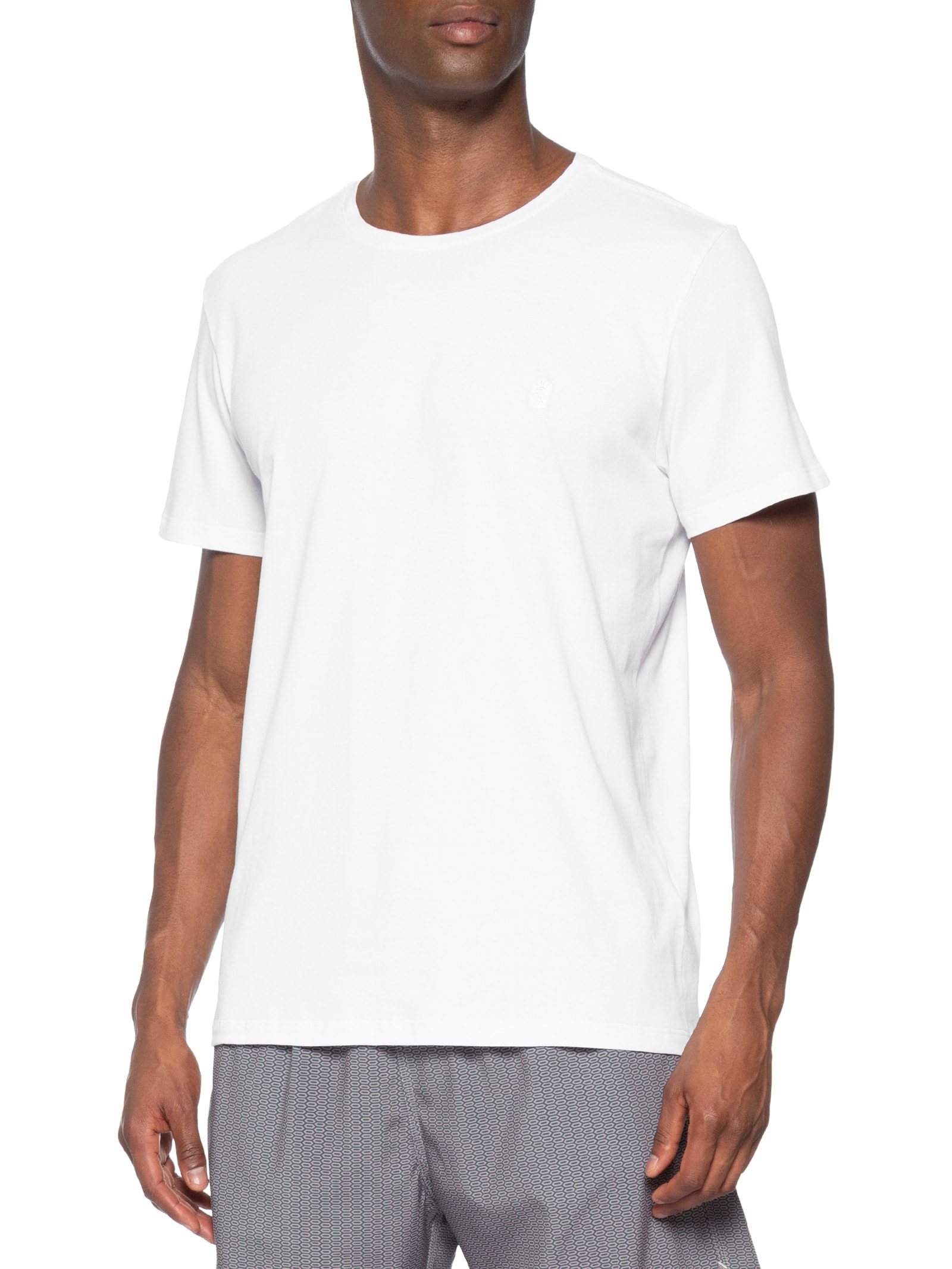 Camiseta Masculina Estampada Freedom – Branco Sergio K