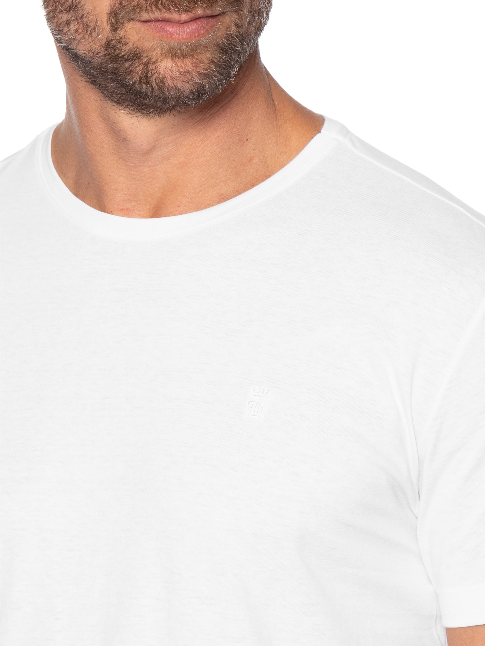 Camiseta Masculina Estampada Grand  Prix Branco Sergio K