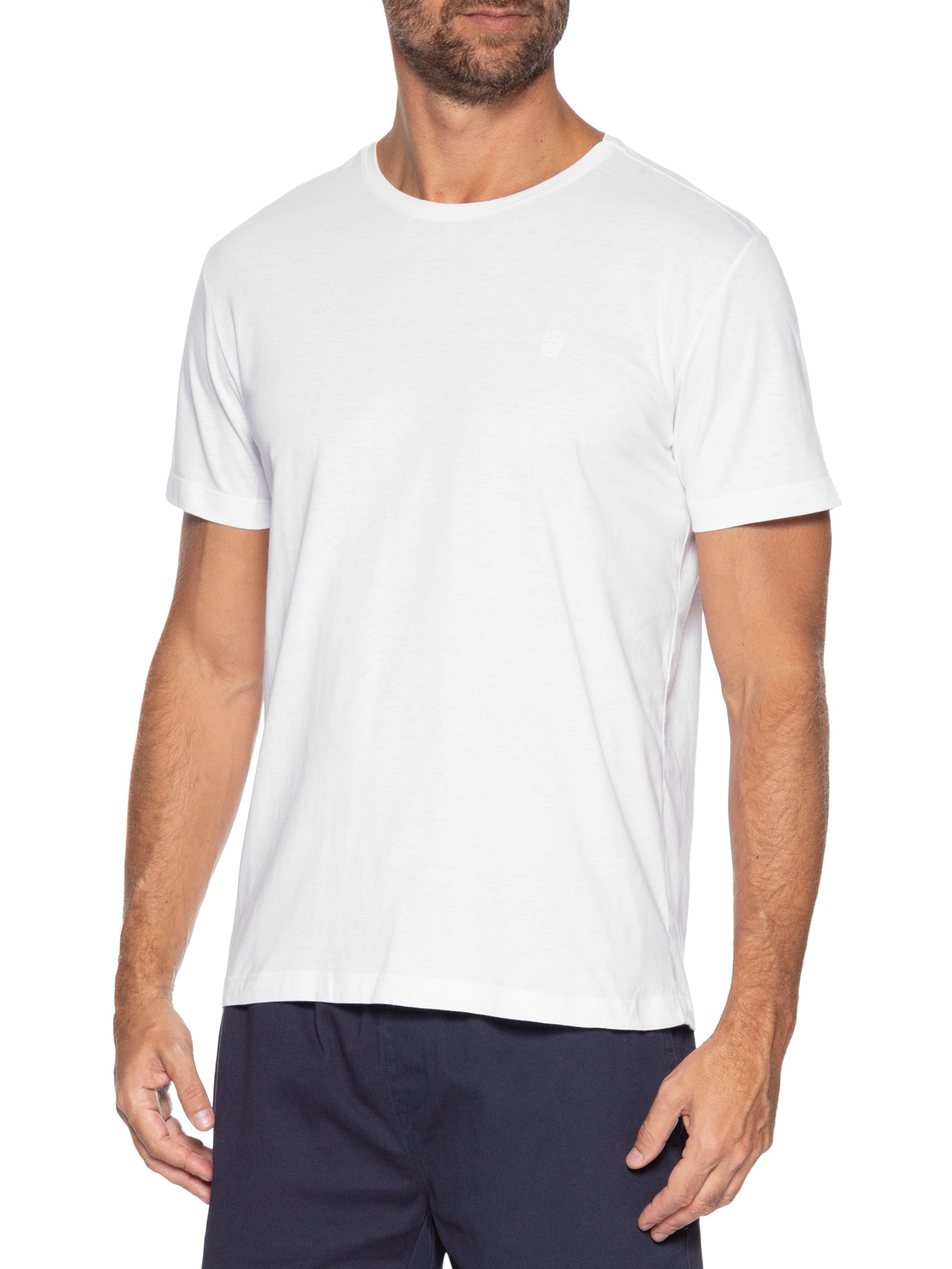Camiseta Masculina Estampada Grand  Prix – Branco Sergio K