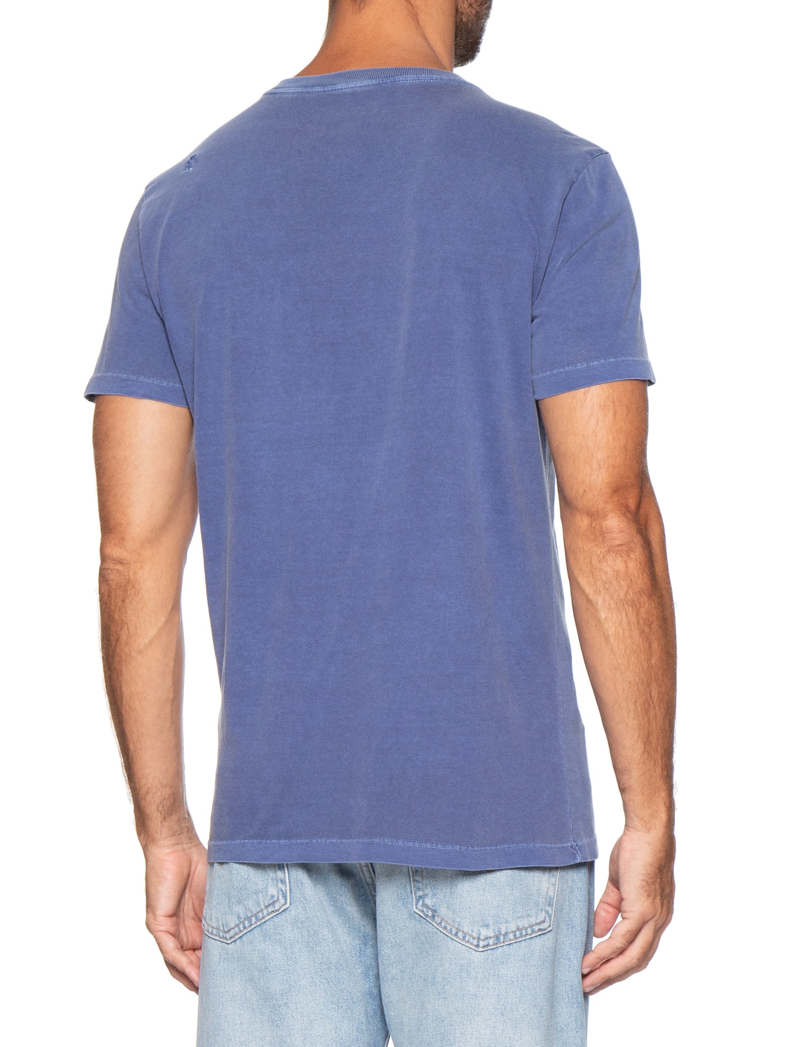 Camiseta Masculina Estampada Hexa Is My Cardio Azul Sergio K