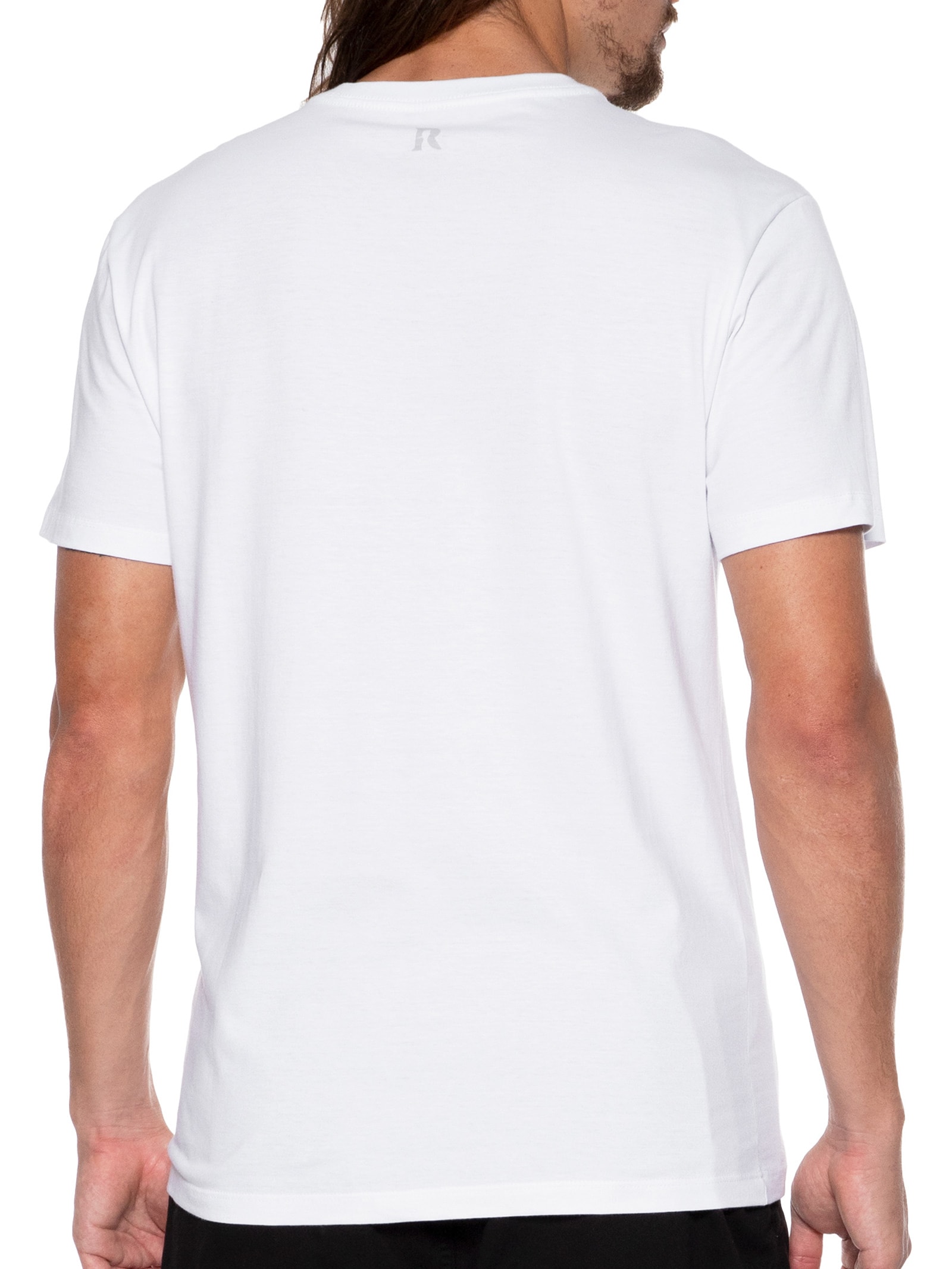 Camiseta Masculina Estampada King Rsv Branco Reserva