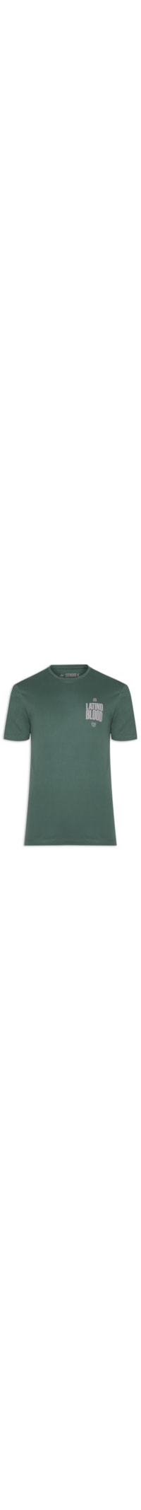 Camiseta Masculina Estampada Latino Blood – Verde