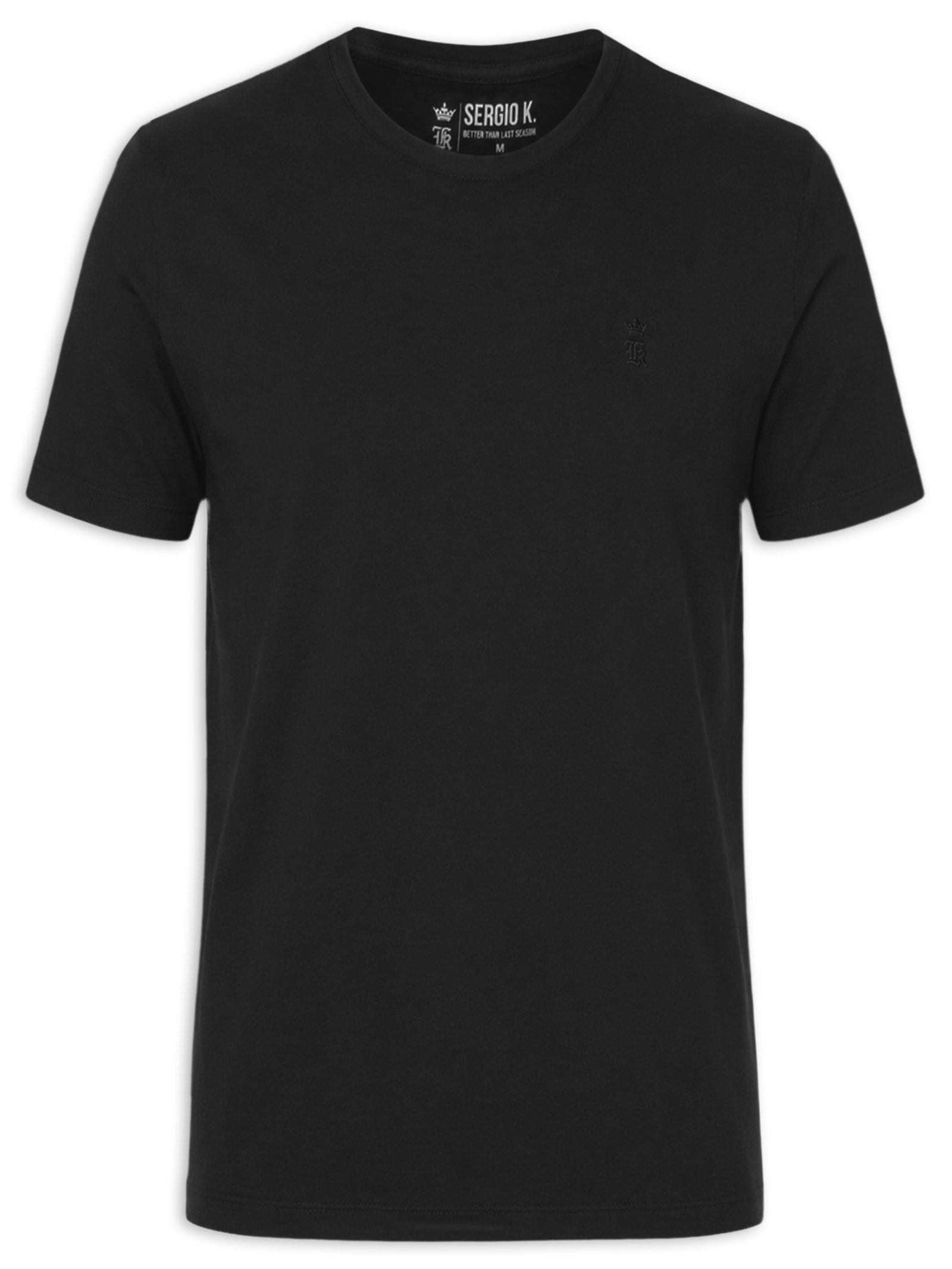 Camiseta Masculina Estampada Logo Seagulls – Preto – Sergio K Sergio K