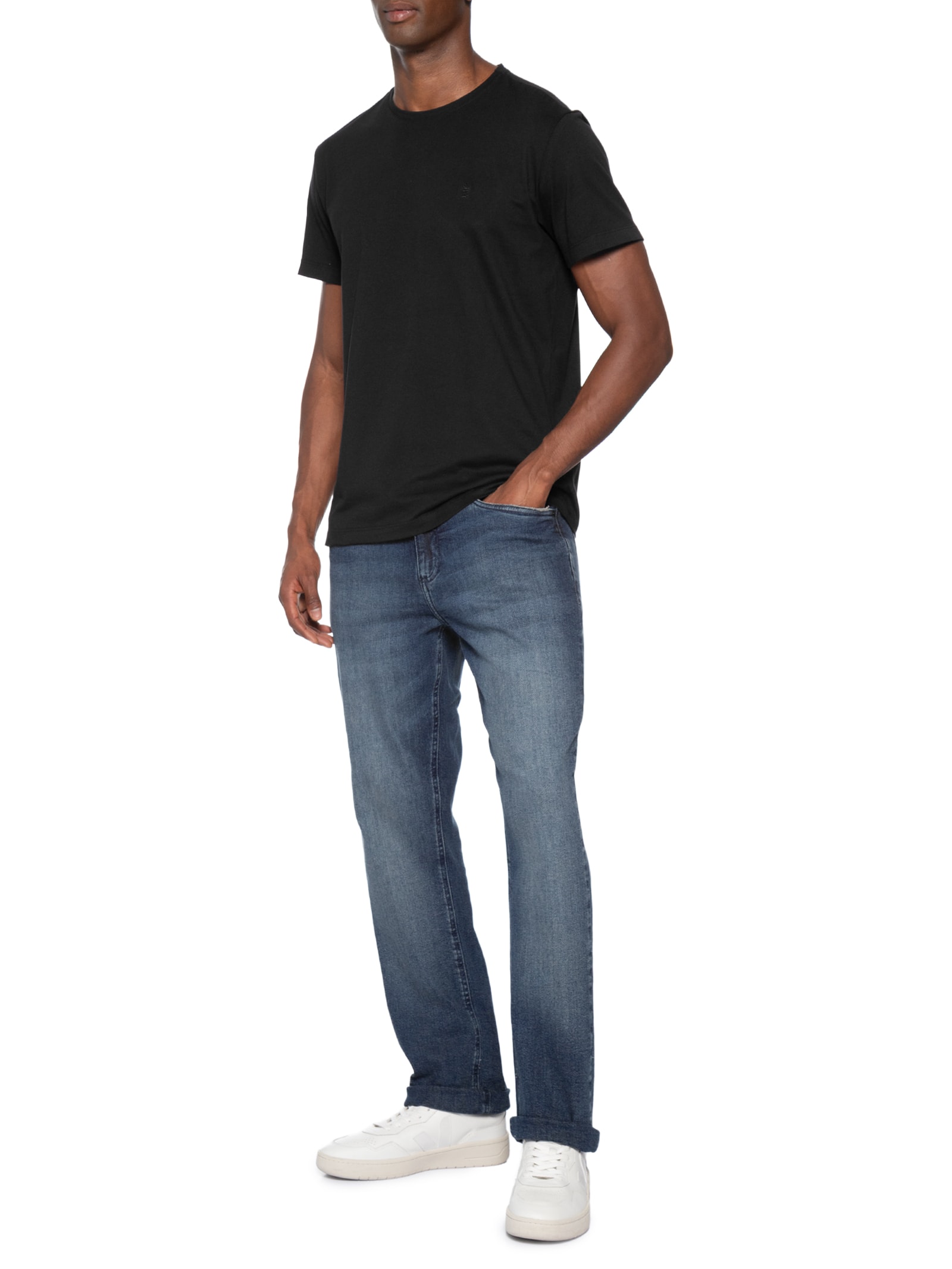 Camiseta Masculina Estampada Logo Seagulls – Preto – Sergio K Sergio K