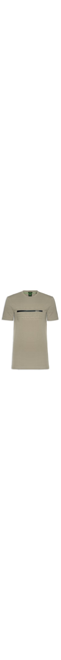 Camiseta Masculina Estampada - Marrom