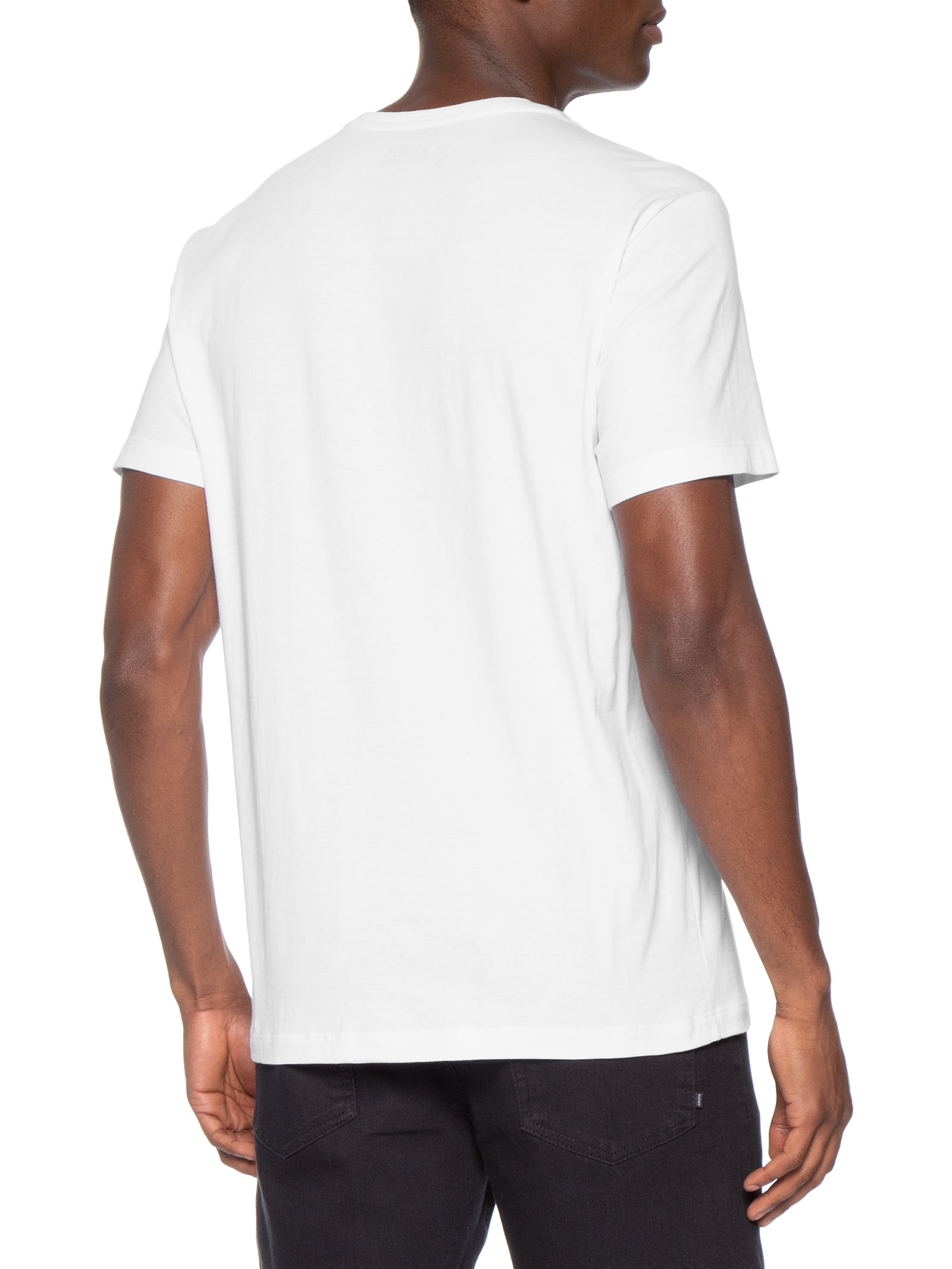 Camiseta Masculina Estampada Martini Anyone – Branco Sergio K