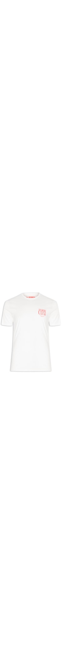 Camiseta Masculina Estampada Negroni Club – Branco