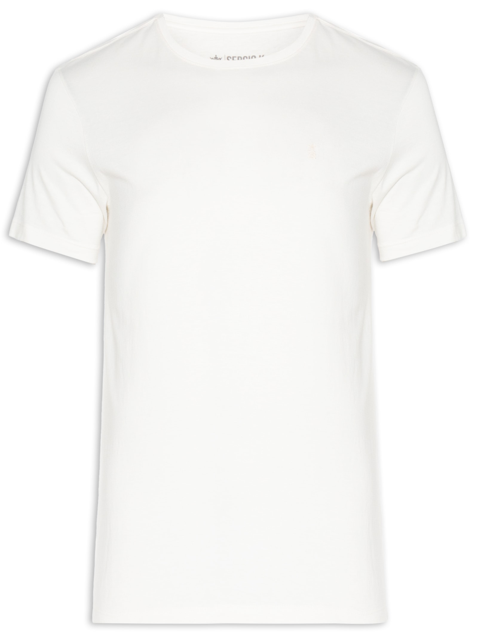 Camiseta Masculina Estampada Negroni Cocktail Off White Sergio K