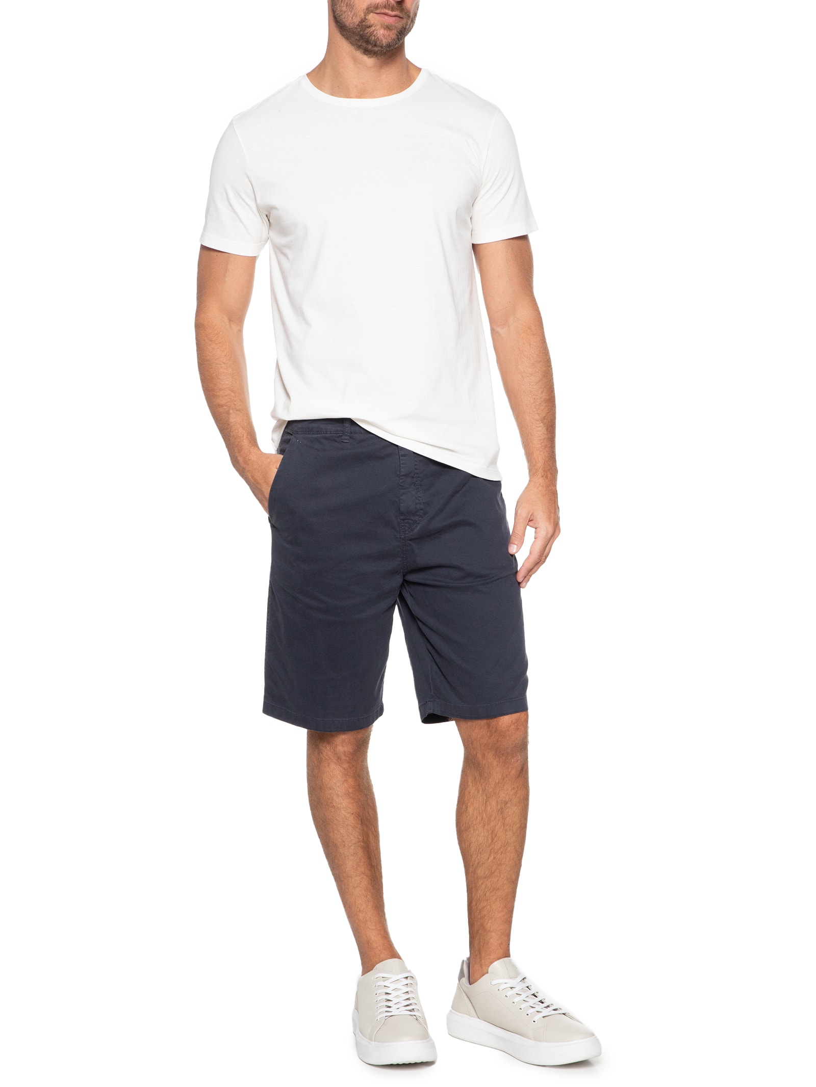 Camiseta Masculina Estampada Negroni Cocktail Off White Sergio K