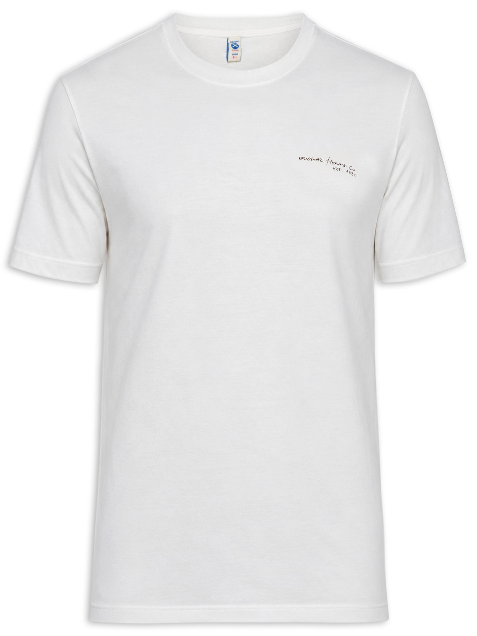 Camiseta Masculina Estampada Palms Branco Hering