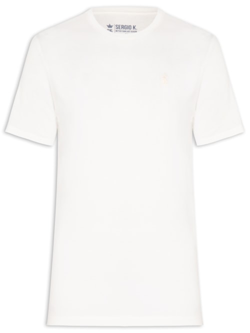 Camiseta Masculina Estampada Paradise Escape – Branco