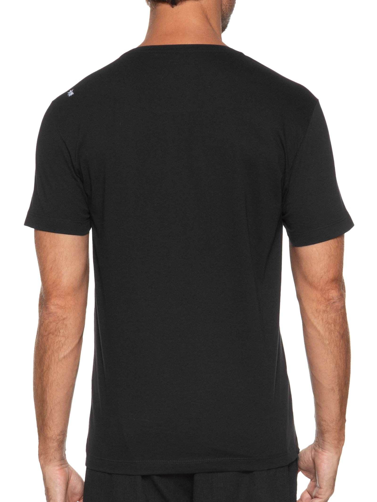 Camiseta Masculina Estampada Powered Br Agro Preto Sergio K