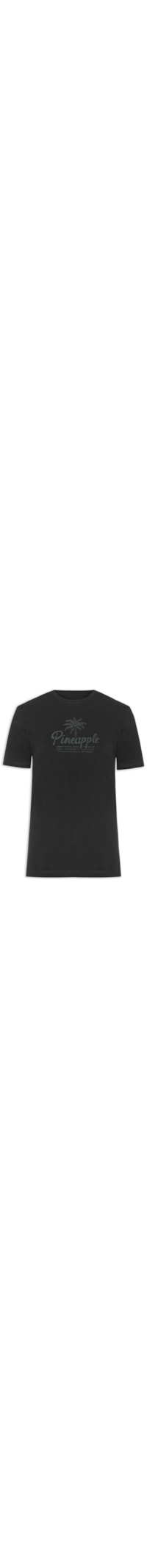 Camiseta Masculina Estampada - Preto