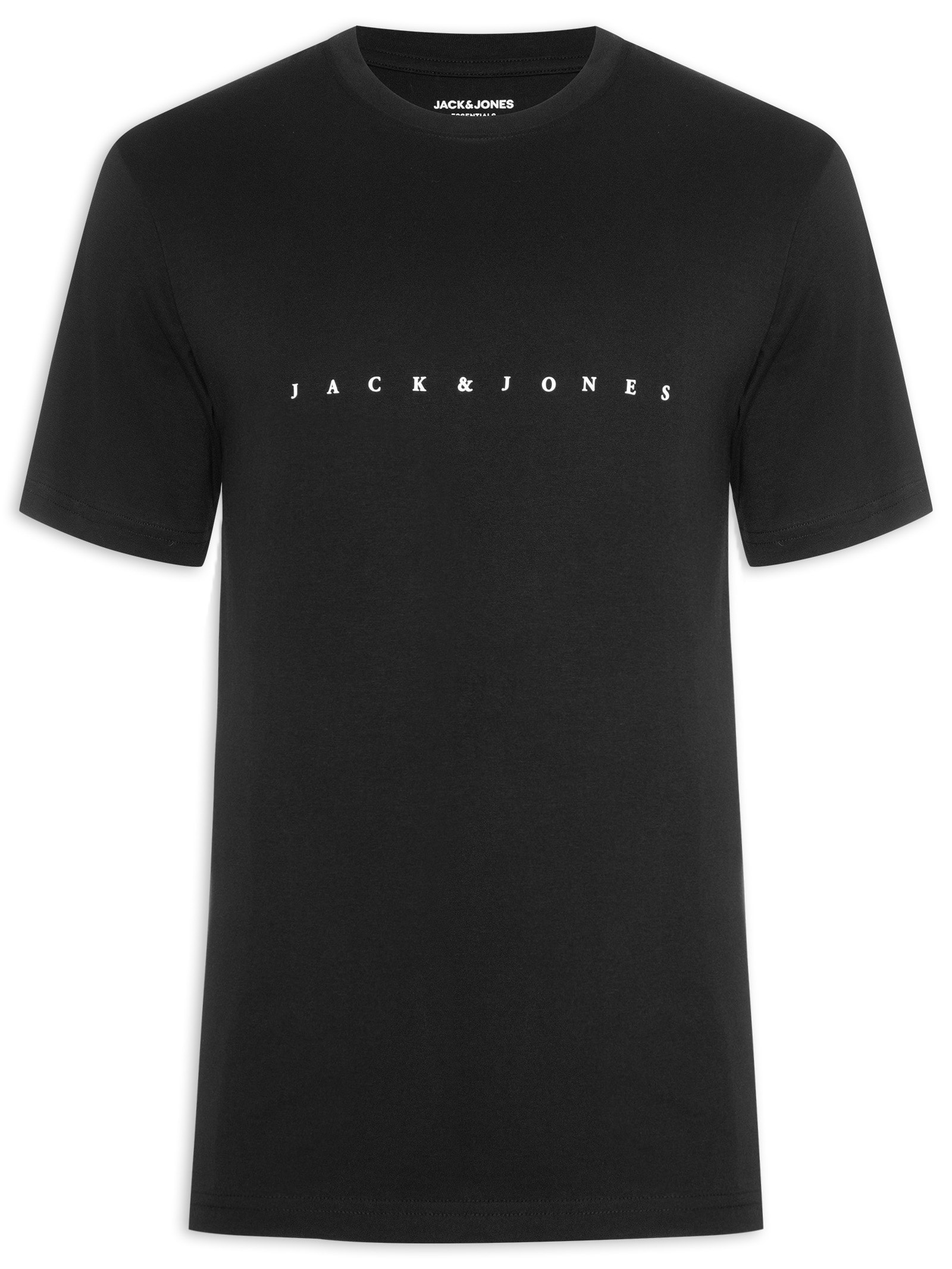 Camiseta Masculina Estampada Preto Jack & Jones