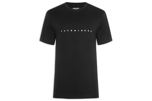Camiseta Masculina Estampada - Preto