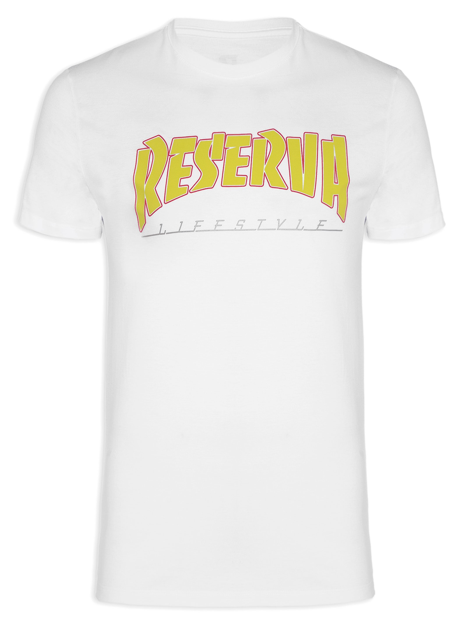 Camiseta Masculina Estampada Reserva Life Style Branco Reserva