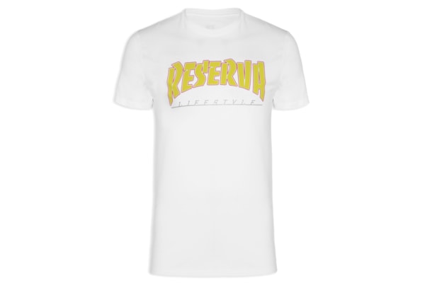 Camiseta Masculina Estampada Reserva Life Style - Branco