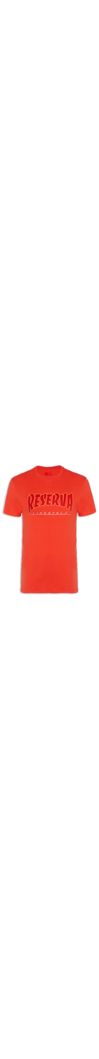 Camiseta Masculina Estampada Reserva Life Style - Vermelho