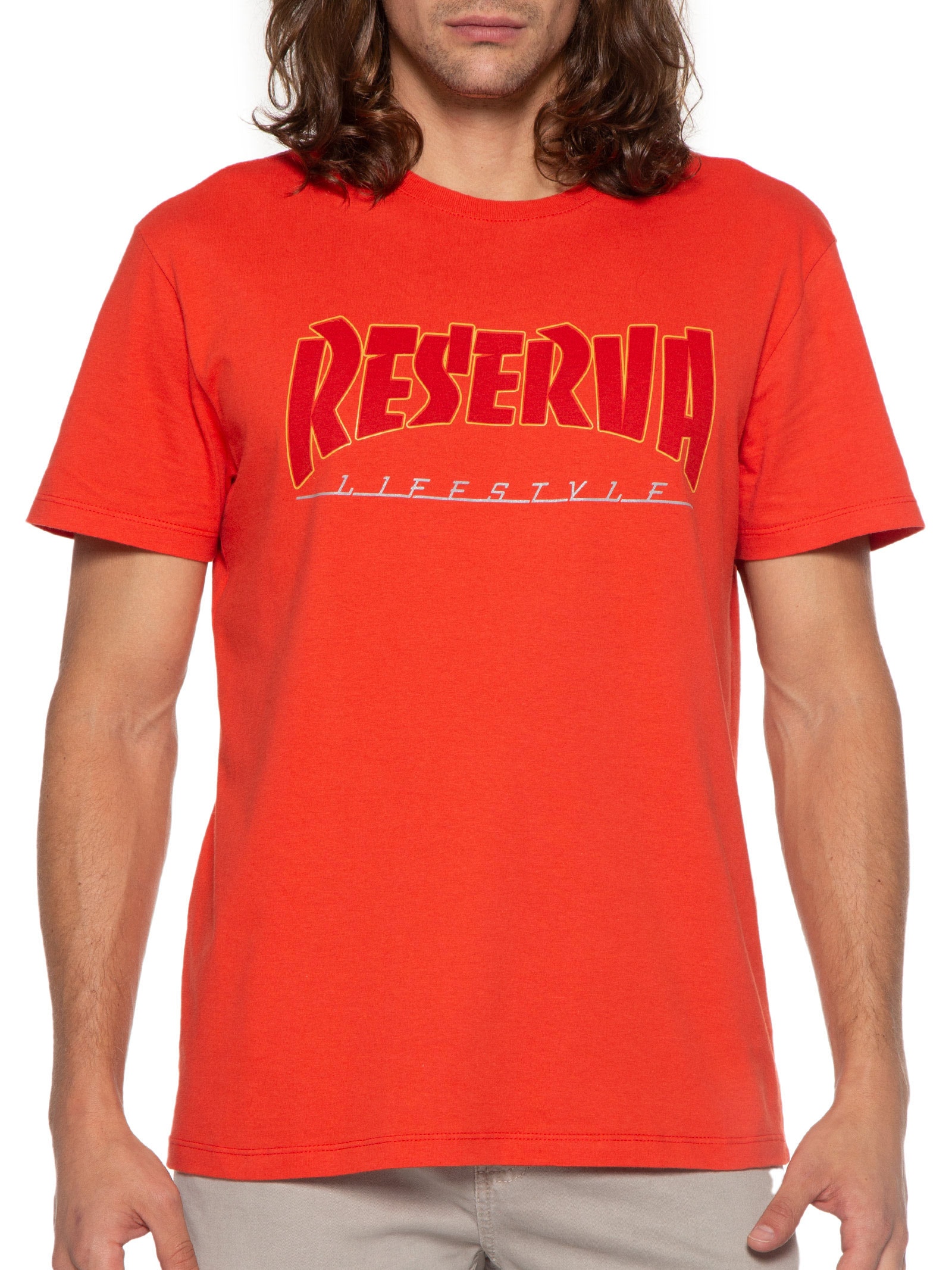 Camiseta Masculina Estampada Reserva Life Style Vermelho Reserva
