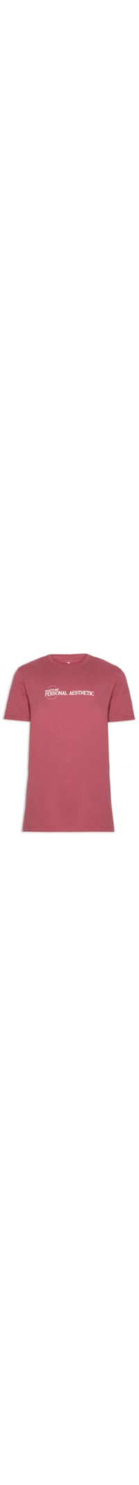 Camiseta Masculina Estampada - Rosa