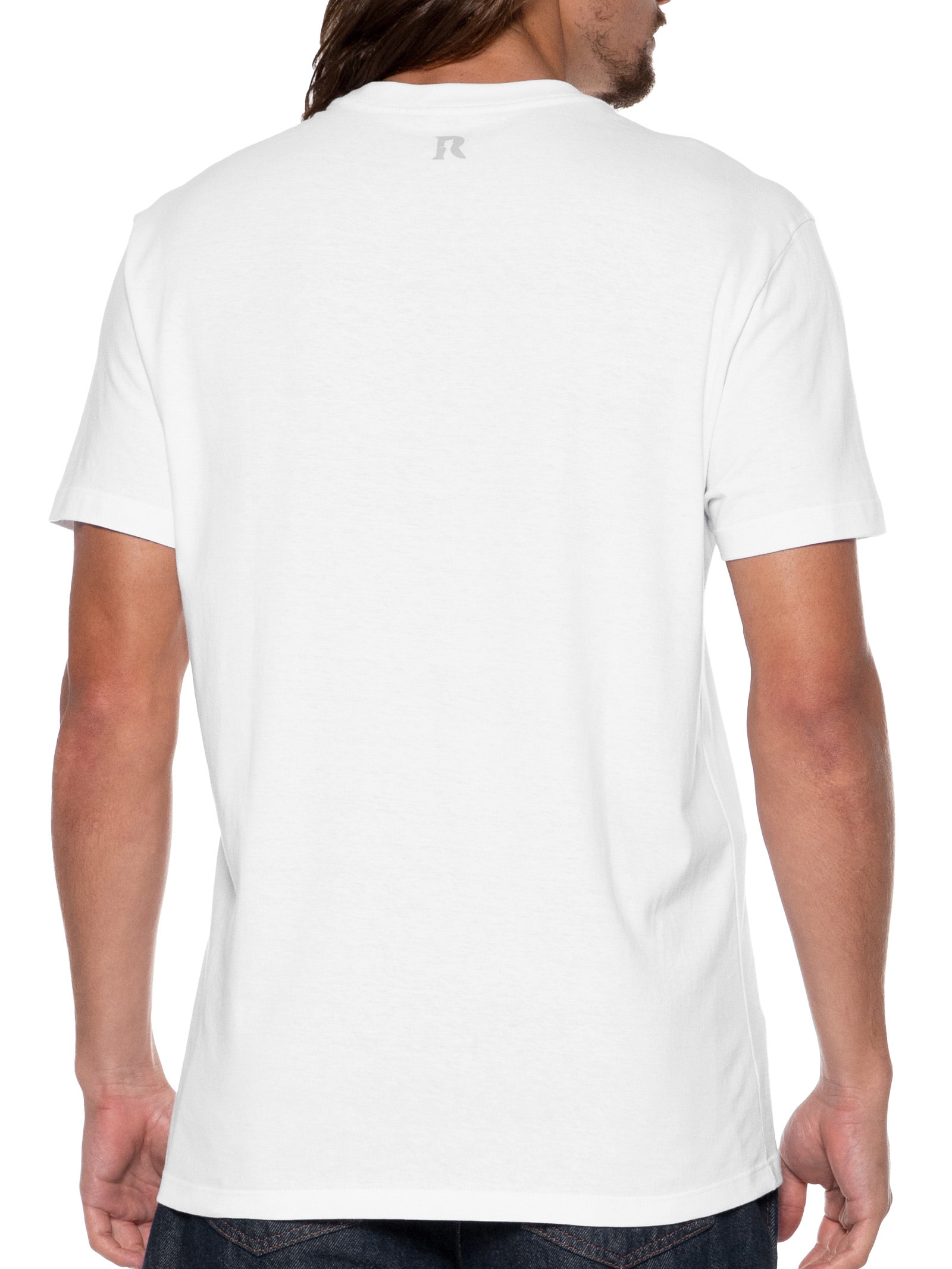 Camiseta Masculina Estampada Rsv Metal Wing Branco Reserva