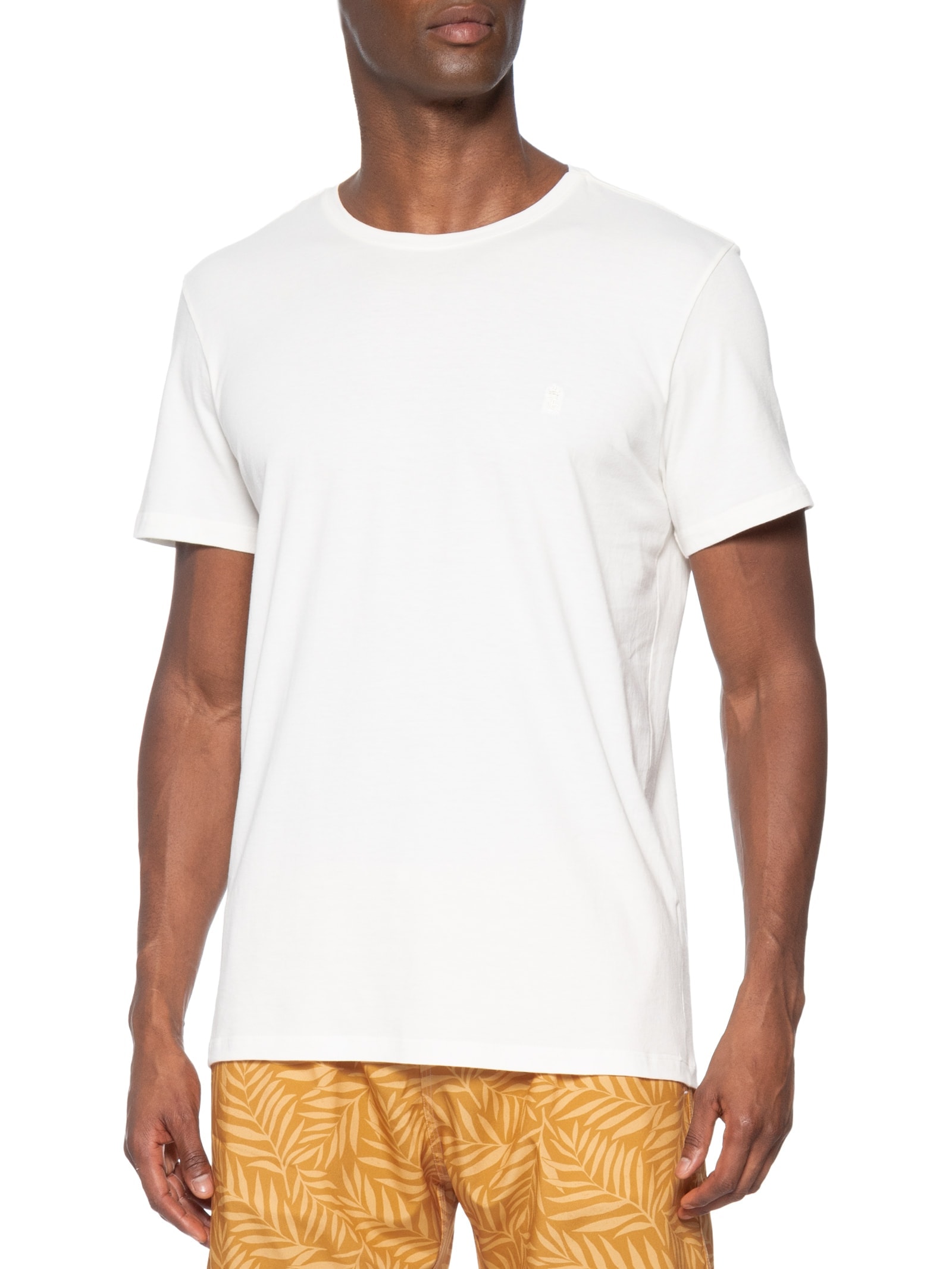 Camiseta Masculina Estampada Saint Tropez – Branco Sergio K