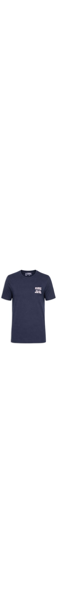Camiseta Masculina Estampada Sea And Wine – Azul