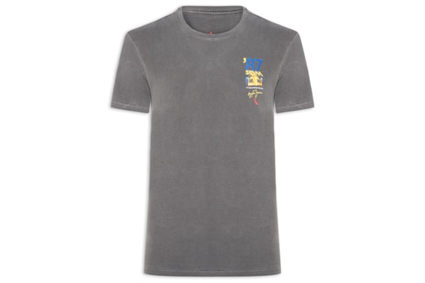 Camiseta Masculina Estampada Senna Monaco 87 - Preto