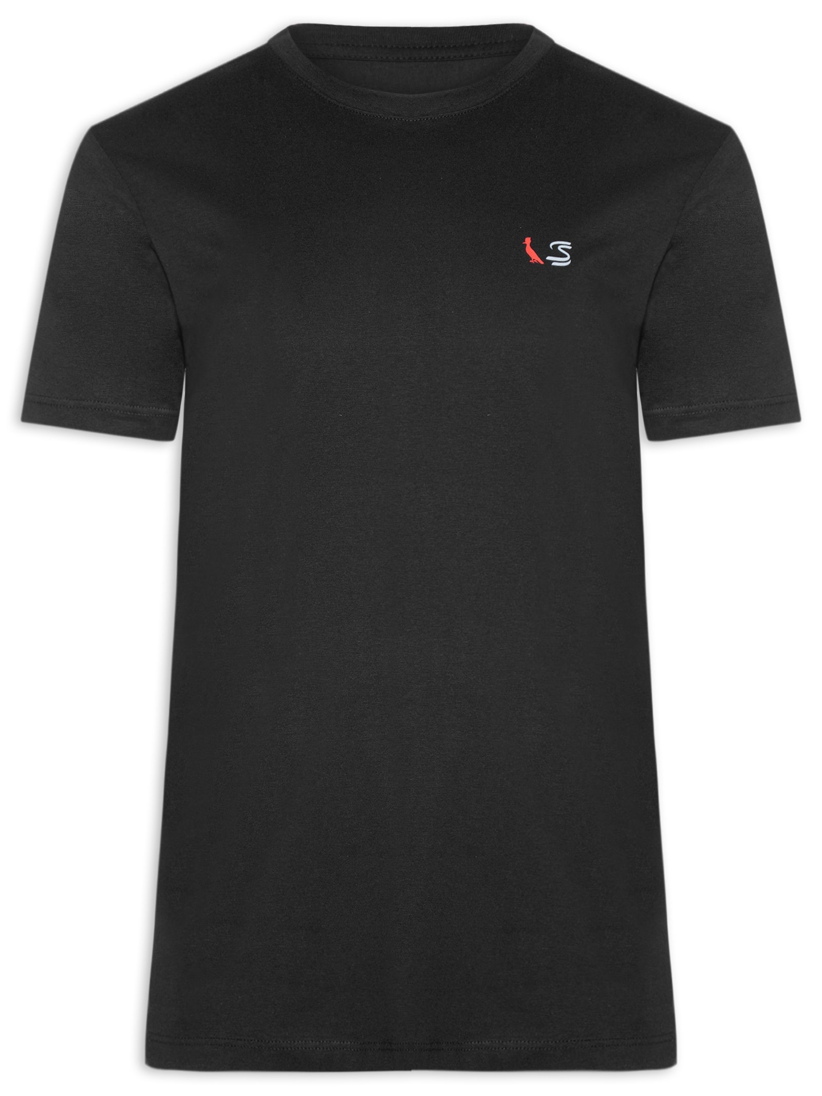 Camiseta Masculina Estampada Senna Preto Reserva