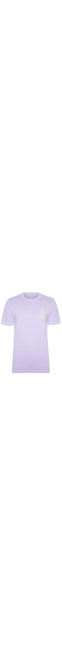 Camiseta Masculina Estampada Silkada Abacaxi - Roxo