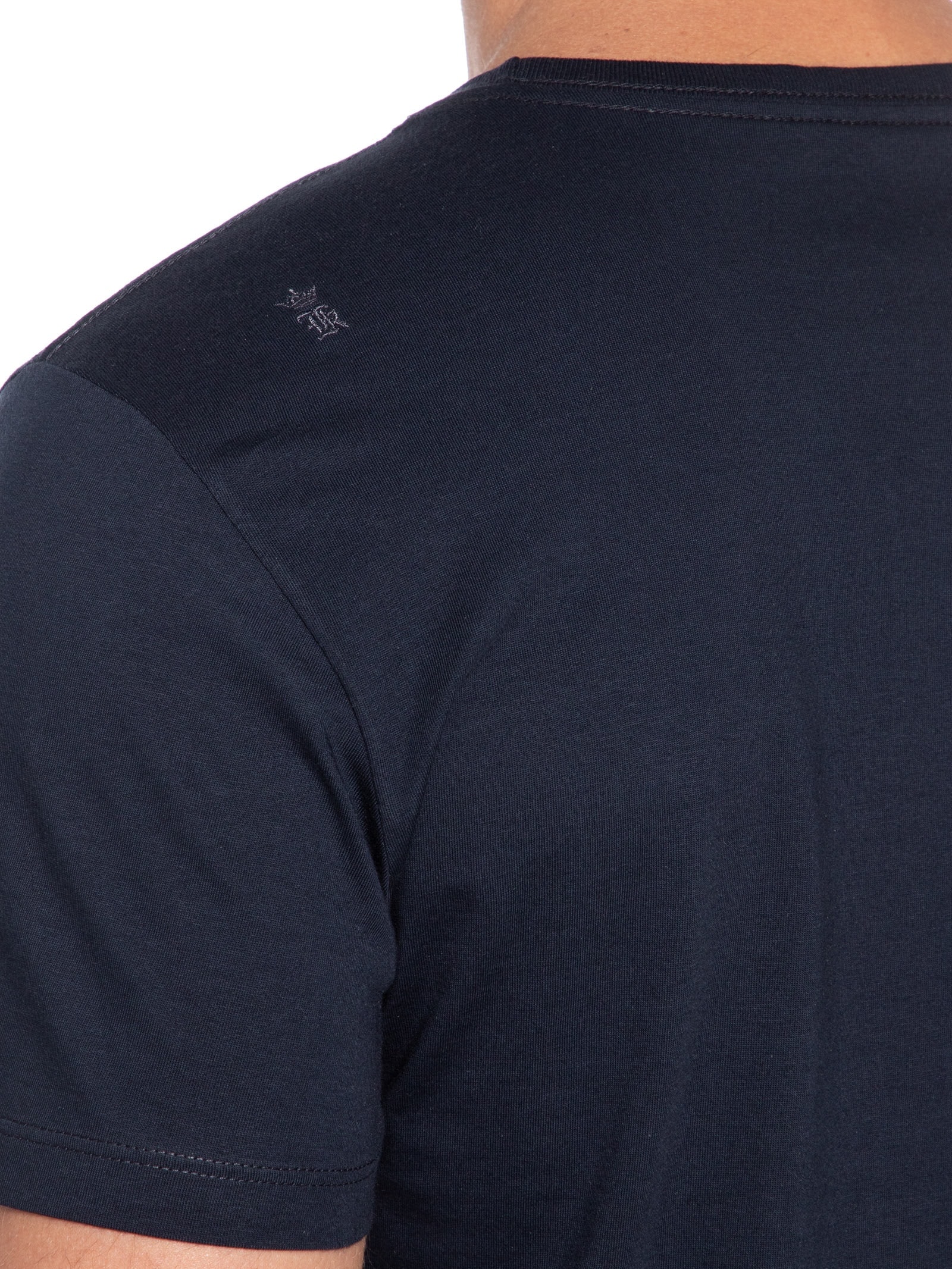 Camiseta Masculina Estampada The Dog Day Azul Sergio K