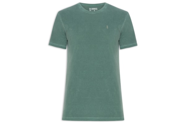 Camiseta Masculina Estampada Tomorrow Problem - Verde