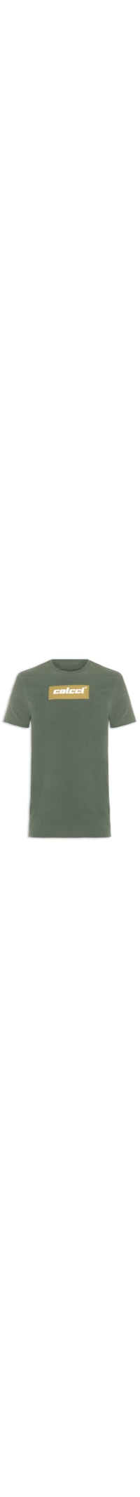 Camiseta Masculina Estampada - Verde