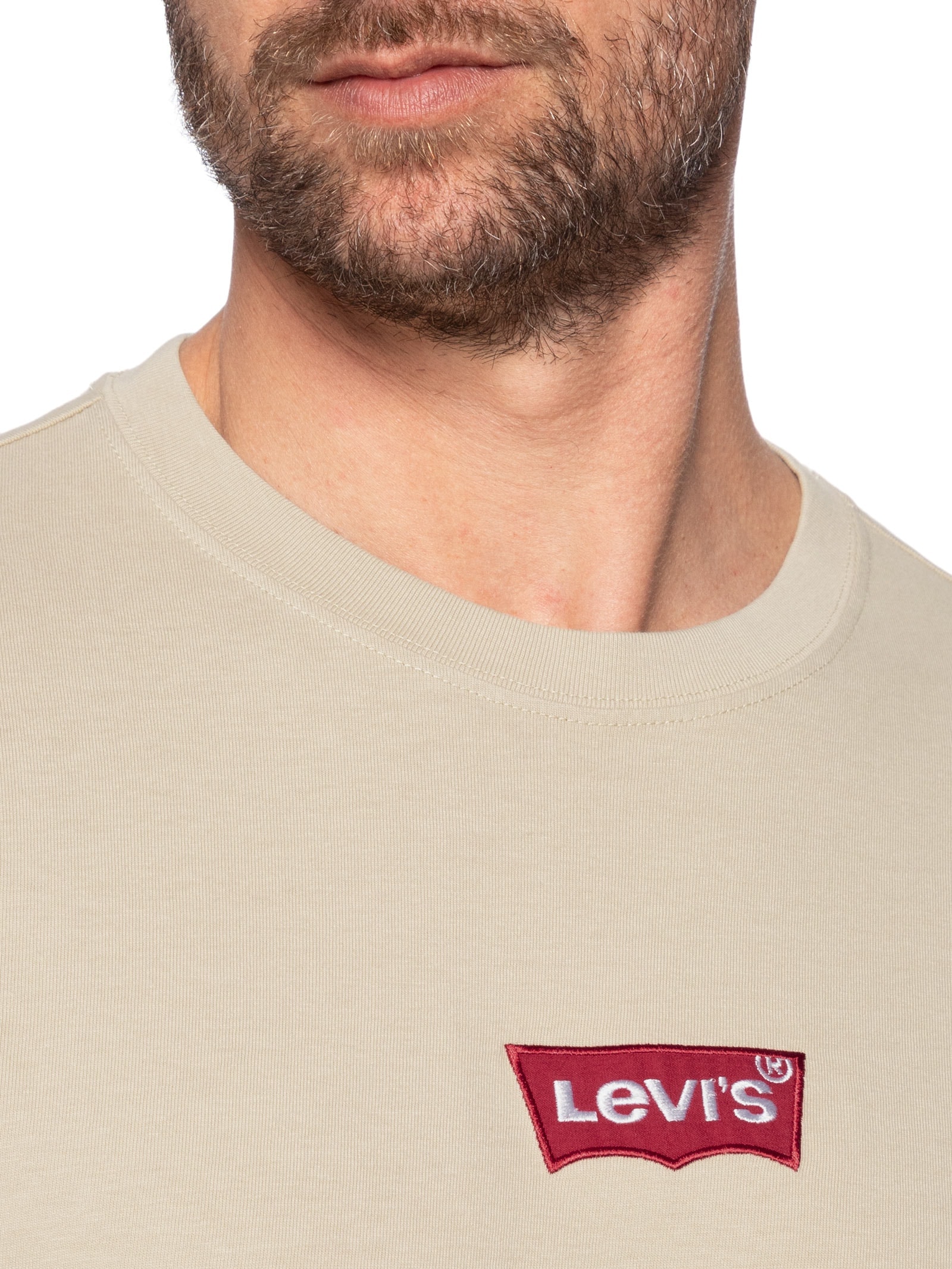 Camiseta Masculina Estampada Vintage Fit Amarelo Levi's