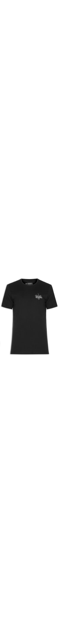 Camiseta Masculina Estampada Works Better GT - Preto