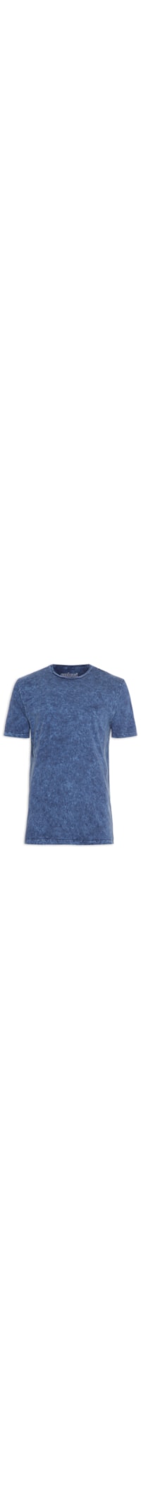 Camiseta Masculina Estonada - Azul