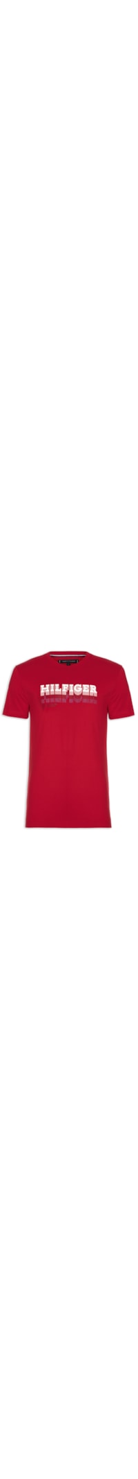 Camiseta Masculina Fade Flock - Vermelho