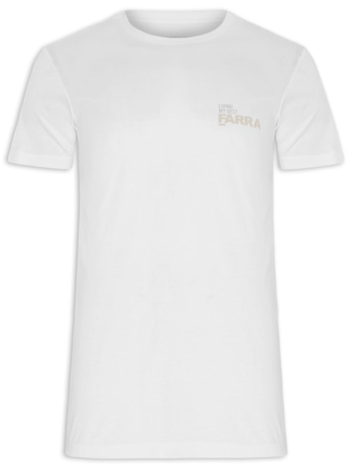 Camiseta Masculina Farra – Branco