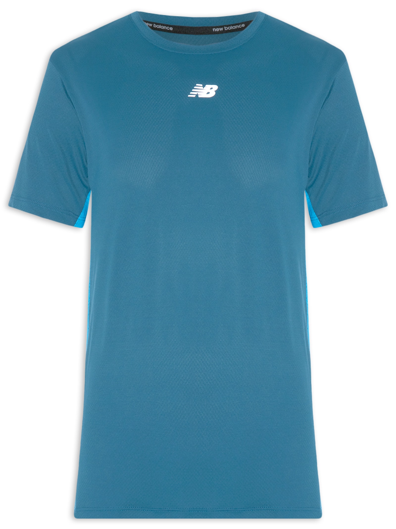 Camiseta Masculina Fast Days Azul New Balance