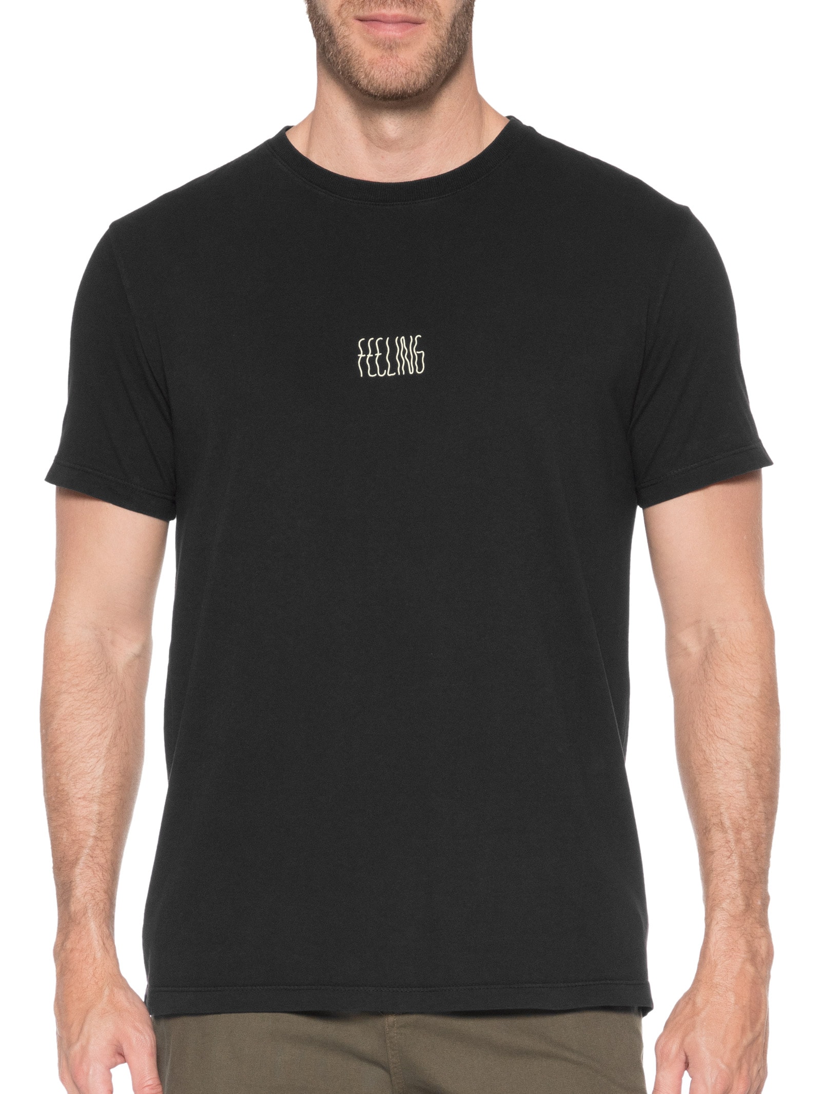 Camiseta Masculina Feel Preto Empty