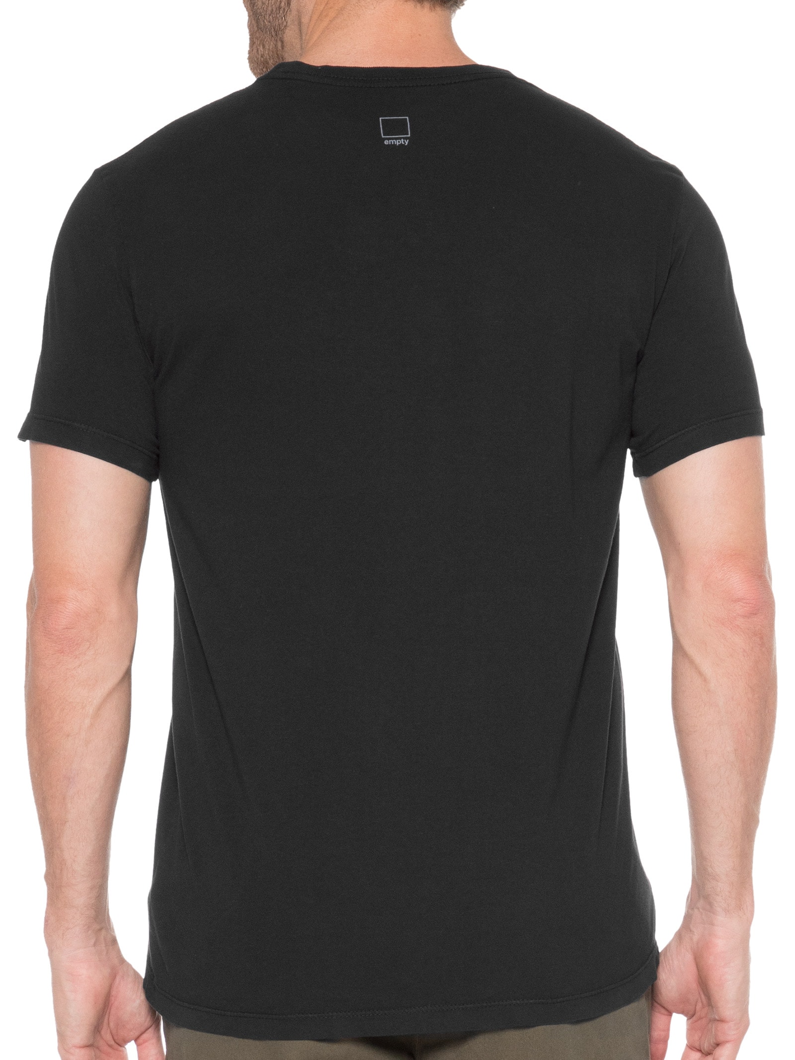 Camiseta Masculina Feel Preto Empty