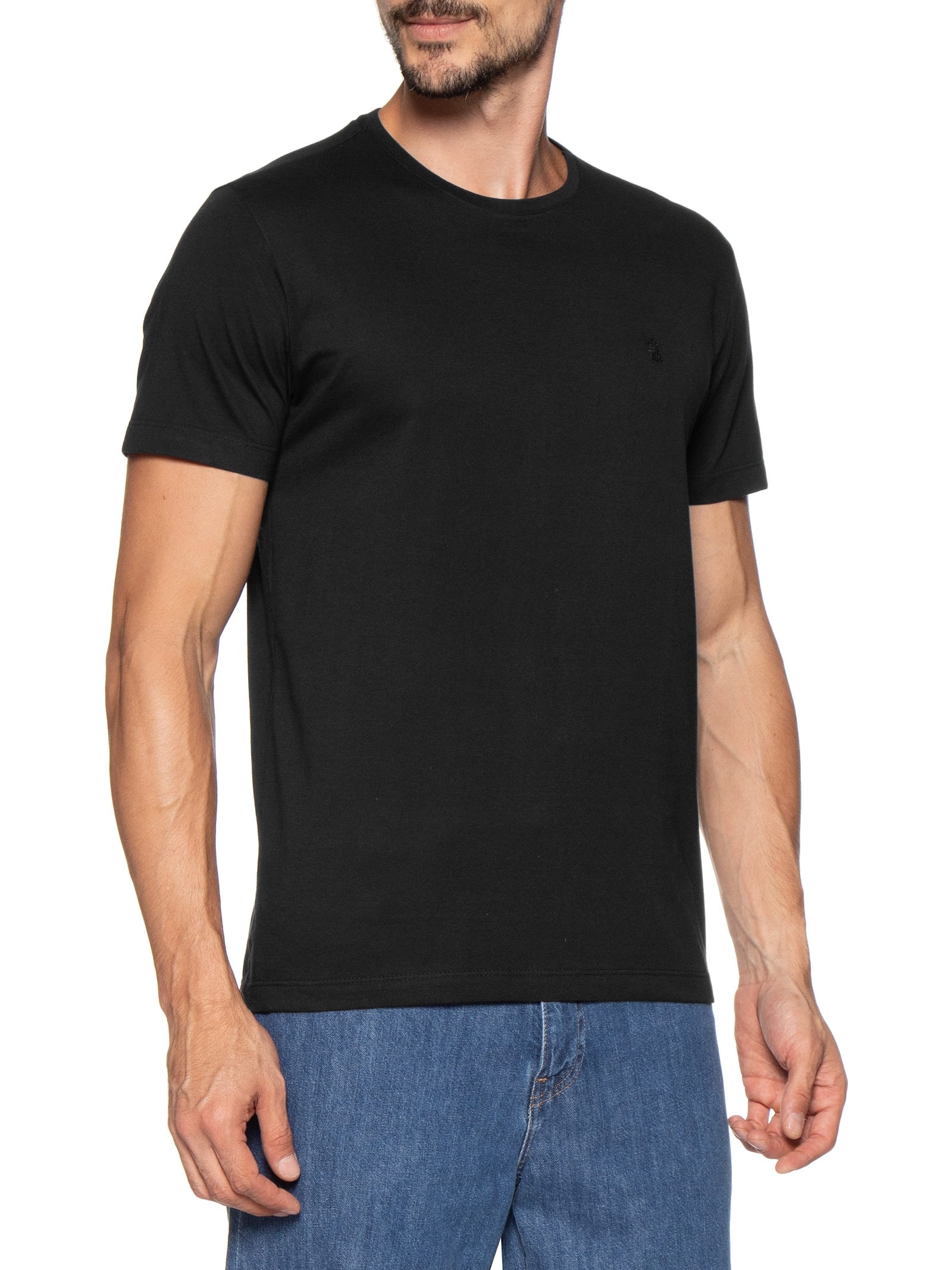 Camiseta Masculina Festival Studio Preto Sergio K