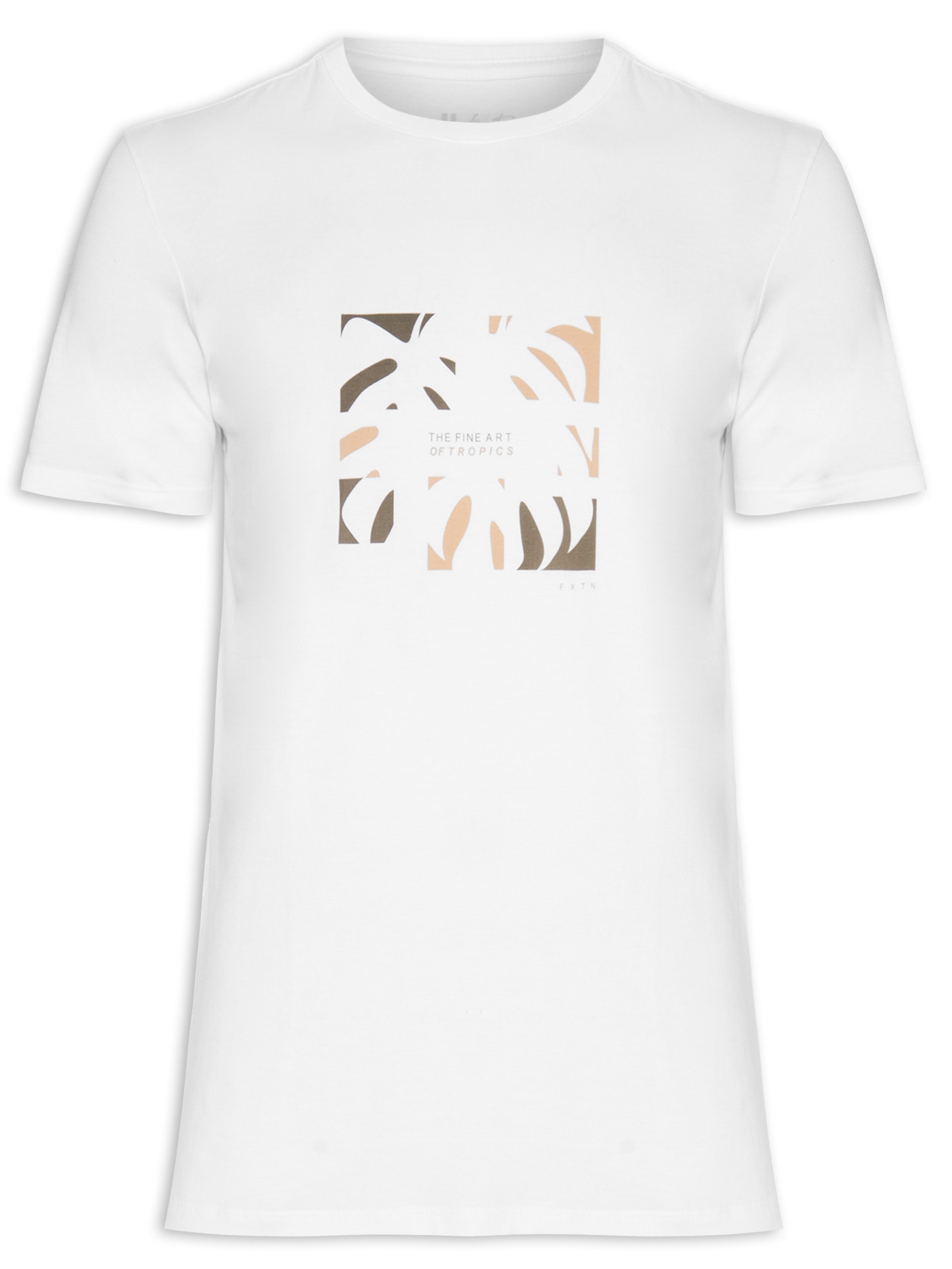 Camiseta Masculina Fine Art Branco Foxton