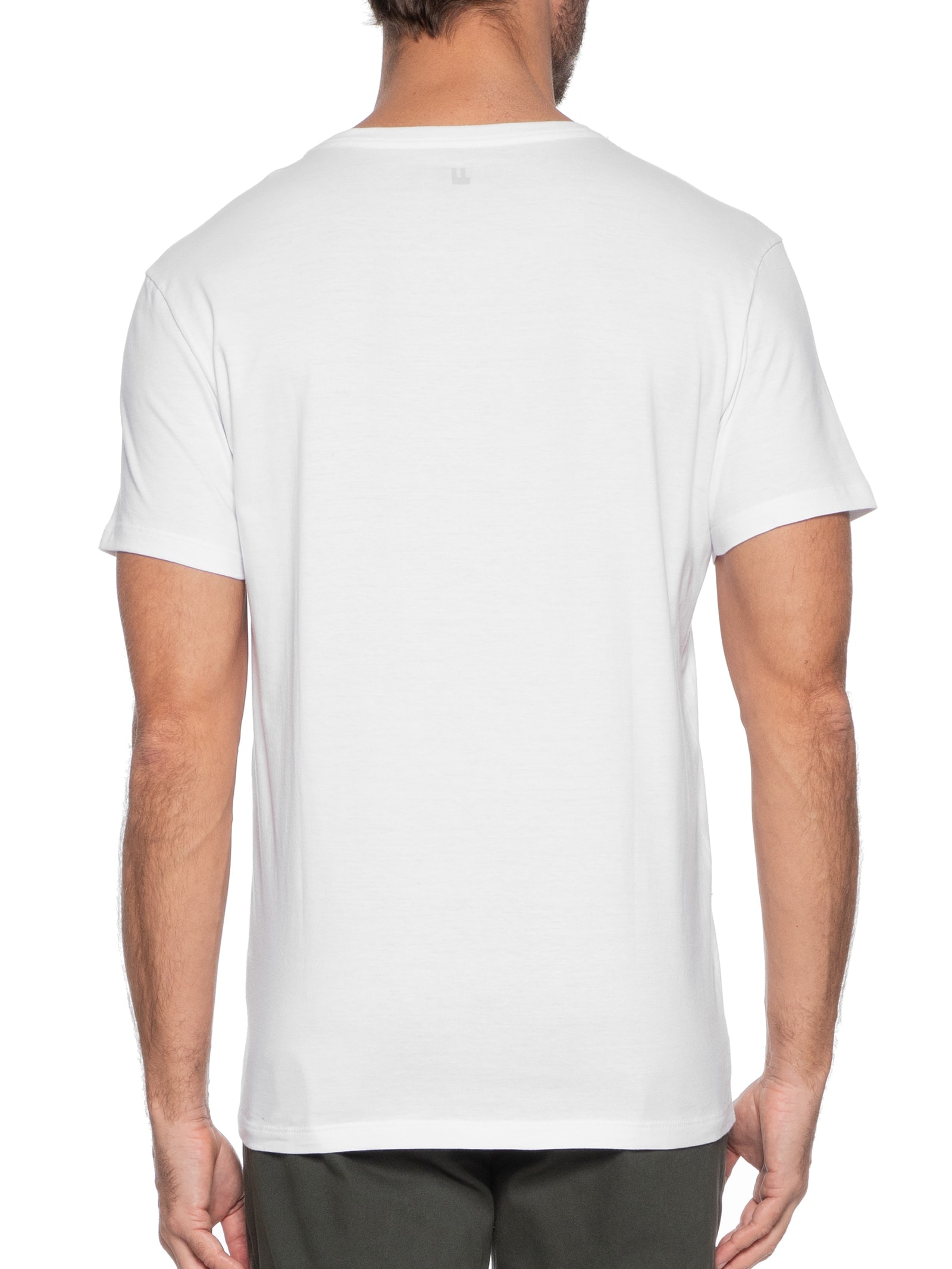 Camiseta Masculina Fine Art Branco Foxton