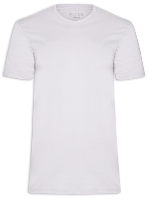 Camiseta Masculina Fine CO Classic Manga Curta – Cinza
