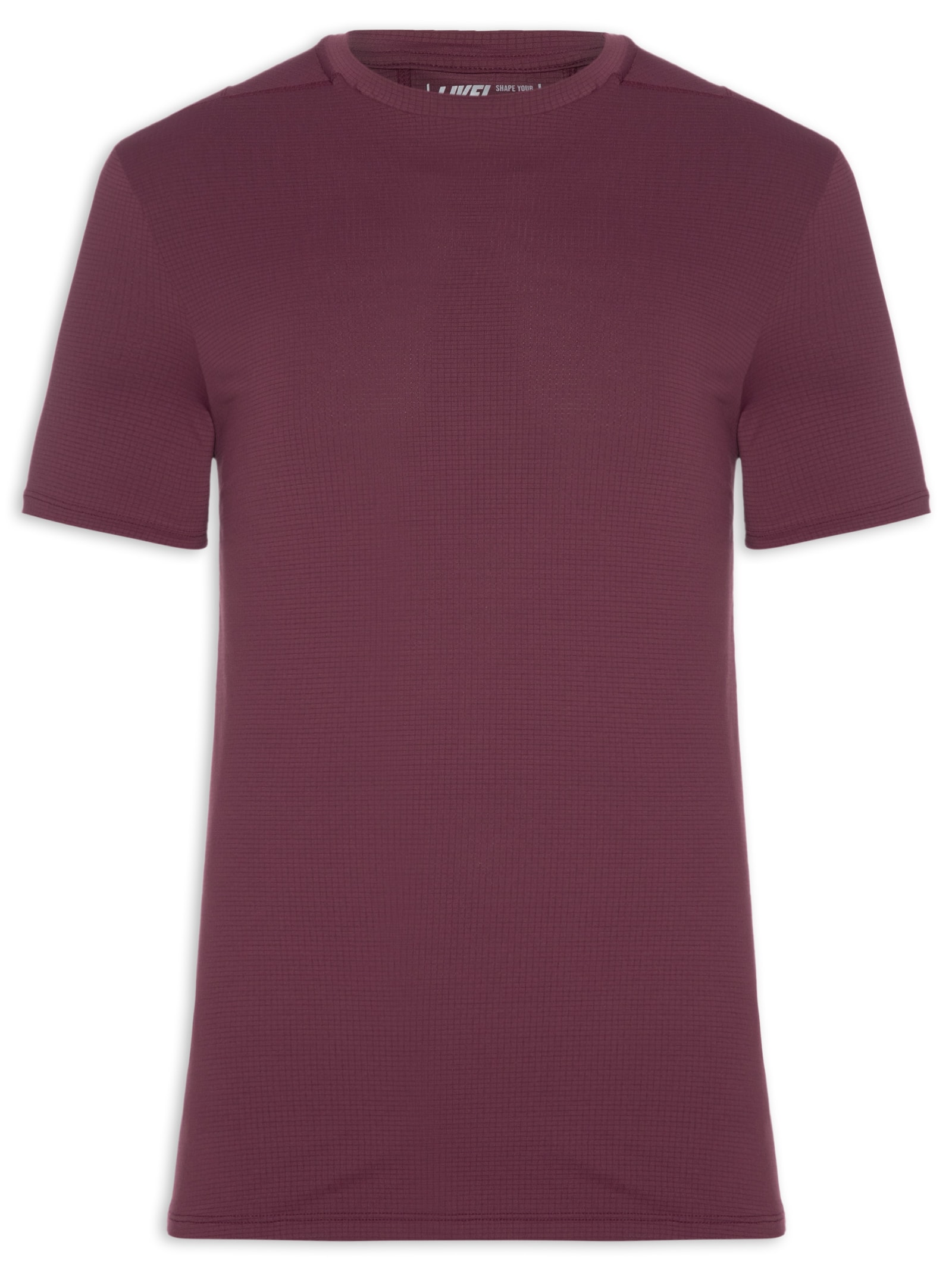 Camiseta Masculina Fit Air Move Men Vinho Live!