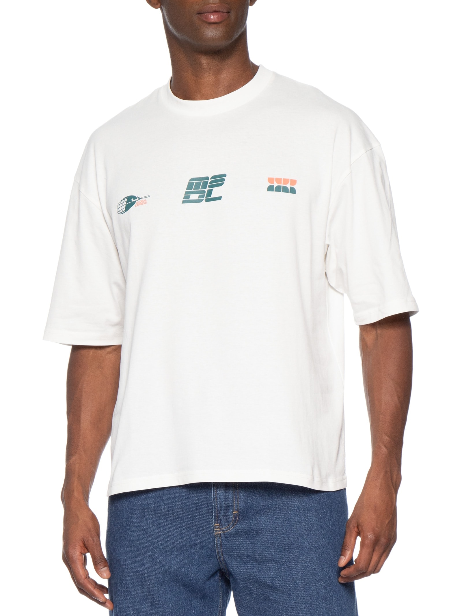 Camiseta Masculina Fit Graphic Off White Cotton On