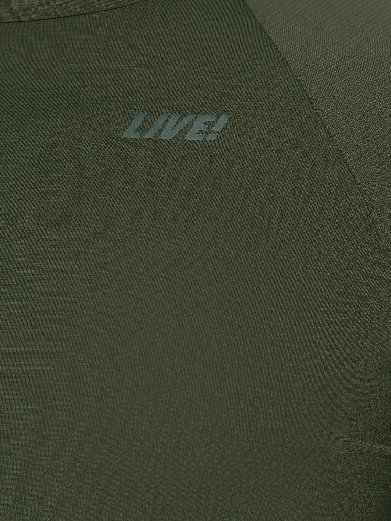 Camiseta Masculina Fit Pocket Men Verde Live!