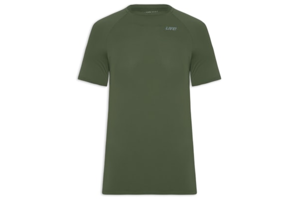 Camiseta Masculina Fit Pocket Men - Verde